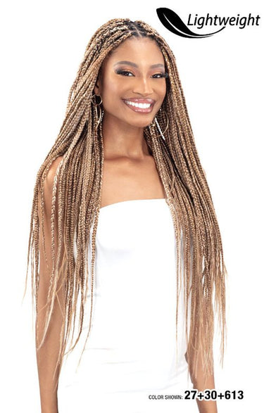 6X SHAKE N GO FreeTress Aerolite Braids Pre-Stretched 6X Freetress Aerolite Braid 52